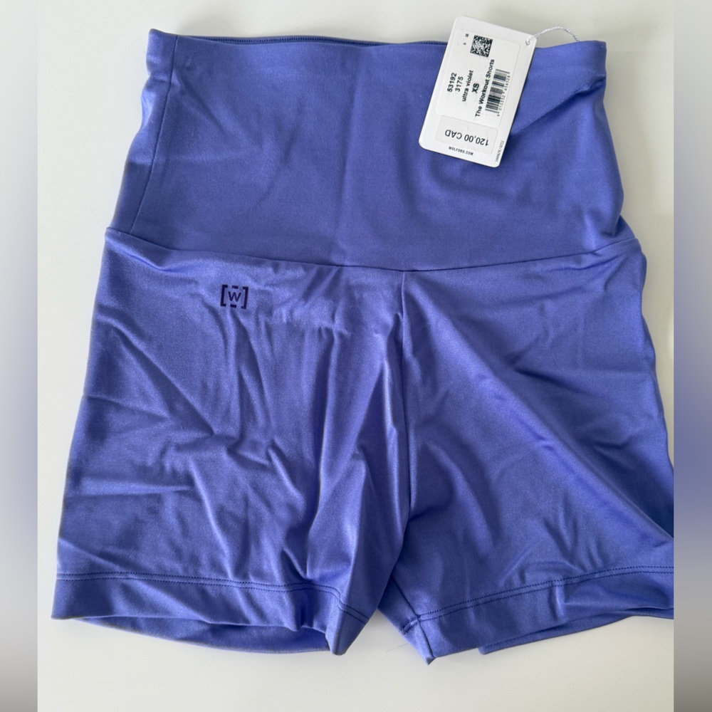 Wolford NWT Workout Shorts - Ultra Violet size XS